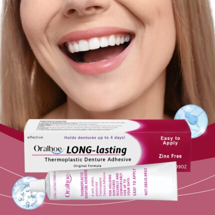 Oralhoe Long-lasting Denture Adhesive Denture Fixing Adhesive