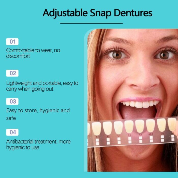 Oralhoe Adjustable Buckle Dentures