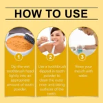 Oralhoe Turmeric Tooth Cleaning Powder