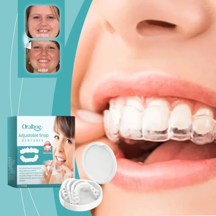 Oralhoe Adjustable Buckle Dentures