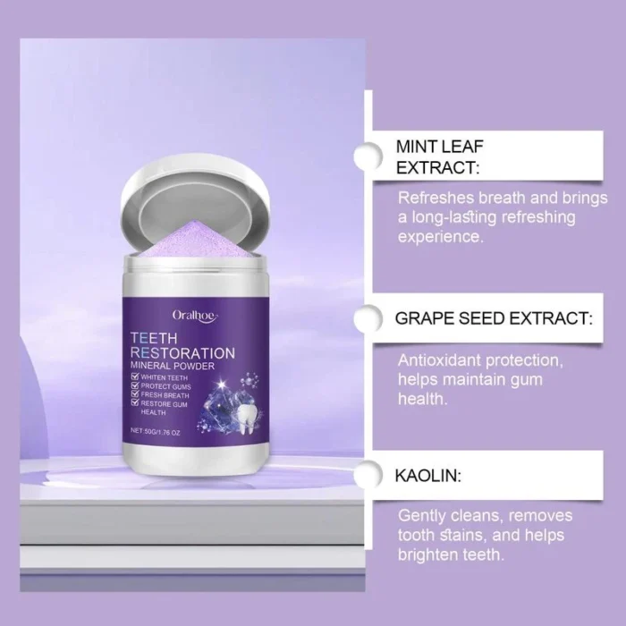 Oralhoe Teeth Brightening Powder