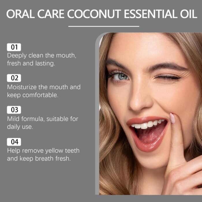 Oralhoe Coconut Mouthwash Gentle Care for Gums